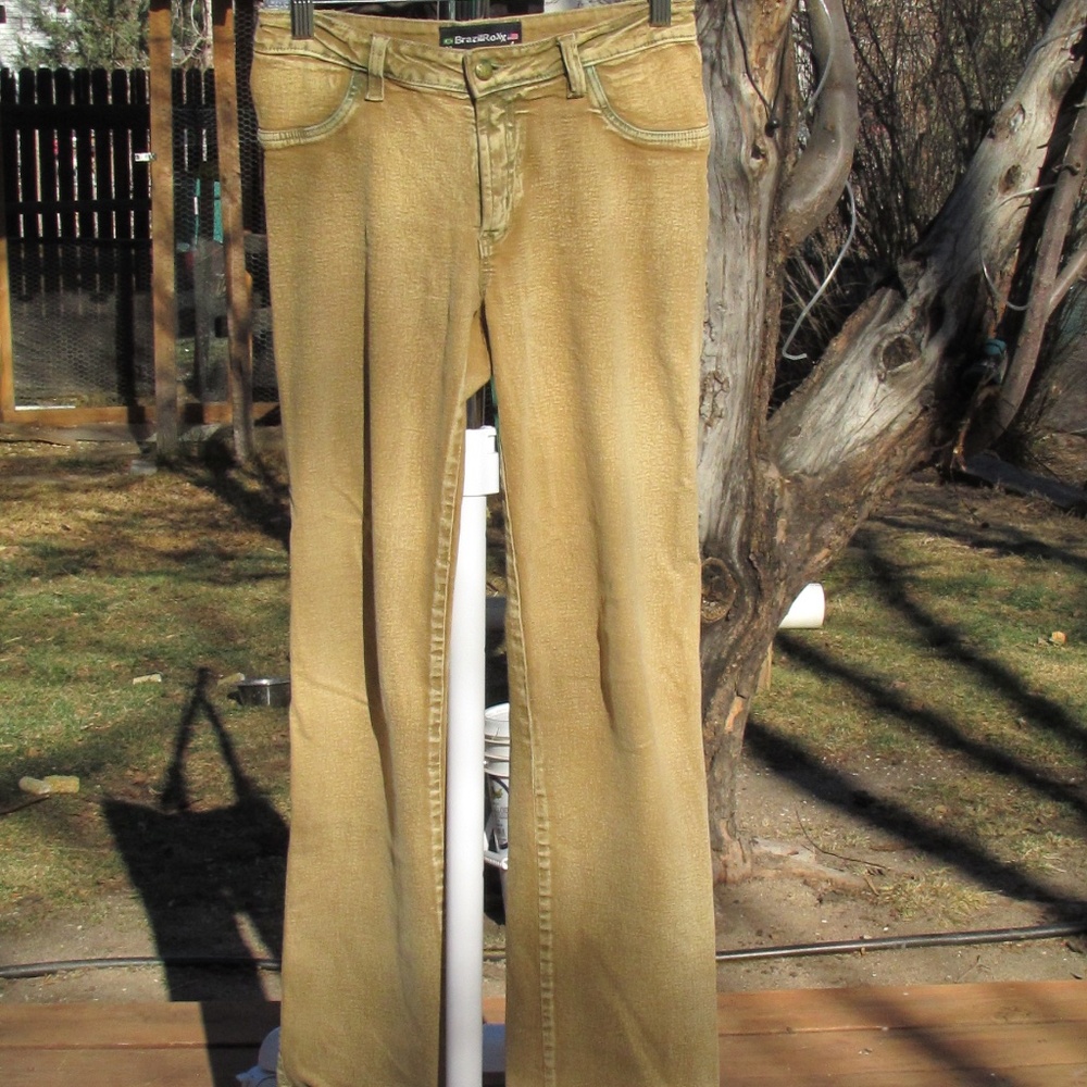 BrazilRoxx Flare Distressed Jean Pants